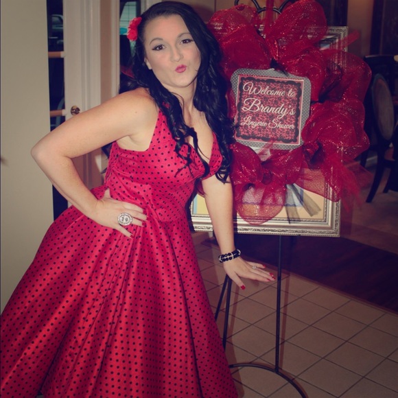 Pin-up 50's Rockabilly vintage-inspired  dress