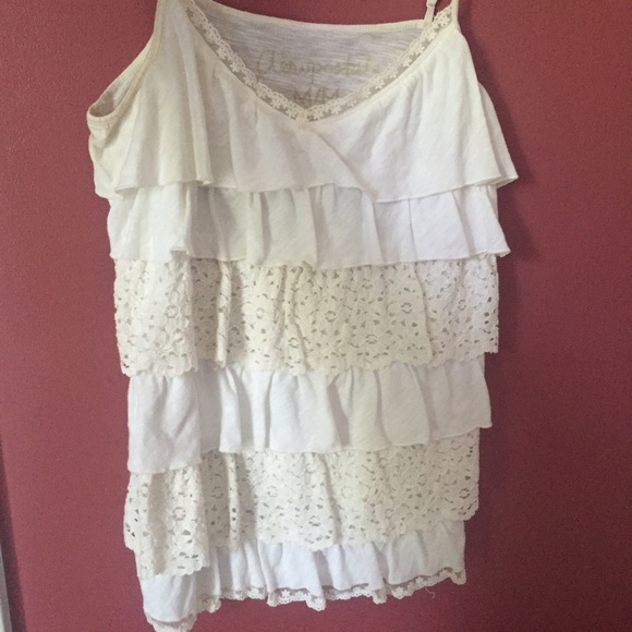 Lace top!! Hardly worn