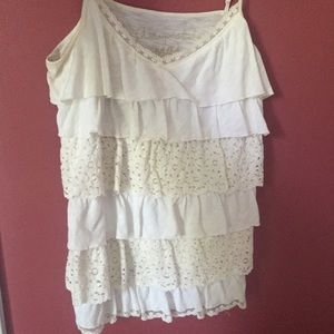 Lace top!! Hardly worn