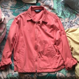 Vintage Salmon Polo Jacket