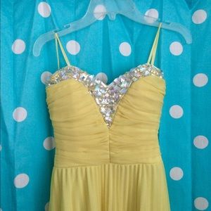 Yellow Prom Dress
