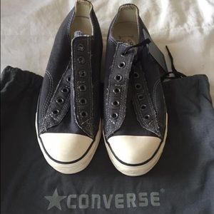 Slip-on grey converse. Limited Edition. NWT!