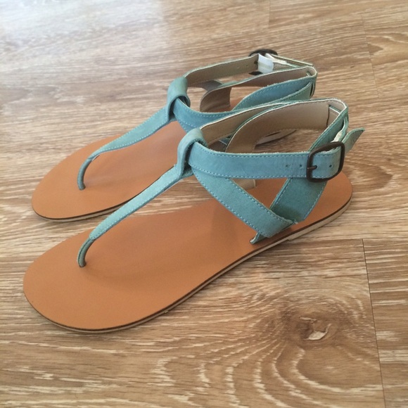 ecoté by Urban Outfitters | Suede Strappy Sandals - Picture 2 of 4