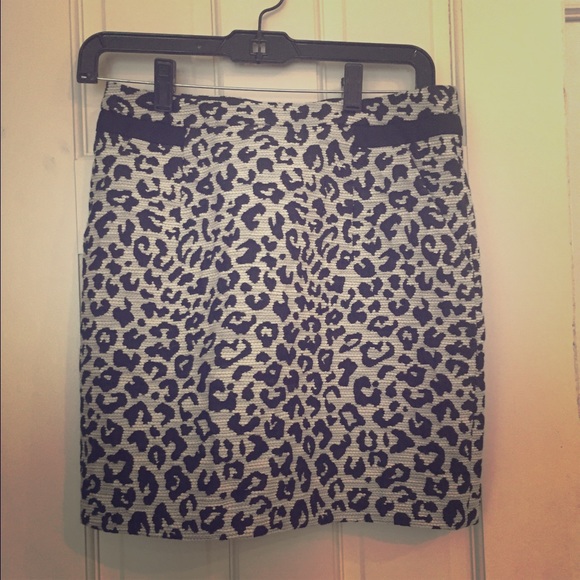 Comptoir des Cotonniers leopard print skirt