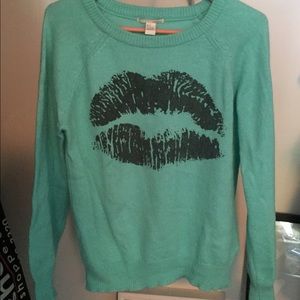 Aqua Forever21 Sweater