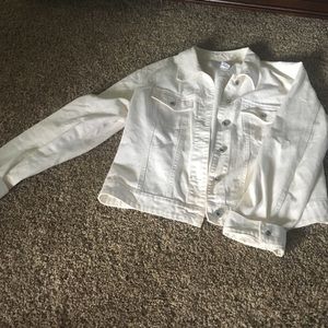 White Jean Jacket