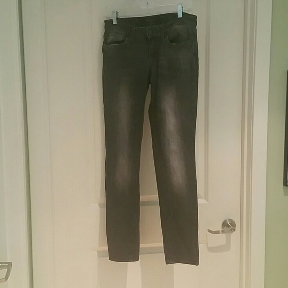 Jessica Simpson ombre black and gray skinny jeans