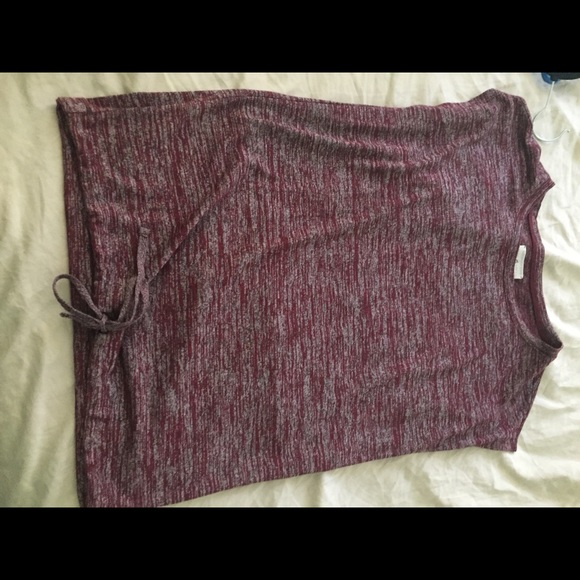 Lou & Grey sleeveless red top.