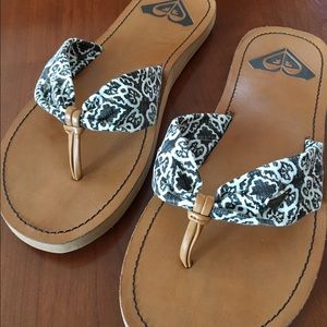 Roxy Fabric Flip-Flops size 7