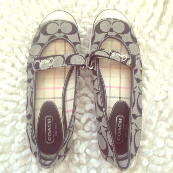 Coach slip-ons