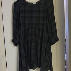 Checker baby doll dress from Urban Outfitters