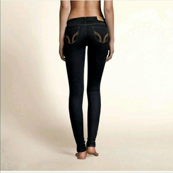 Hollister dark wash skinny jegging jean 5R