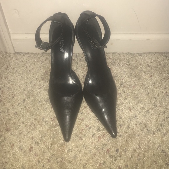 Black Heels with Straps