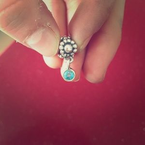 Blue Pandora Charm