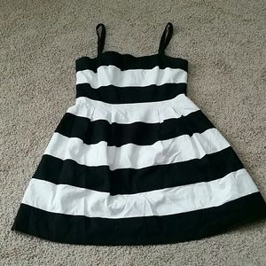 Too sweet linen striped Loft dress