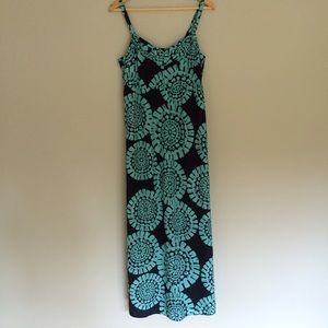 Size 6 Loft Patterned Maxi Dress