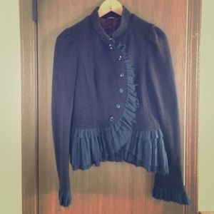 Military Ruffle Jacket