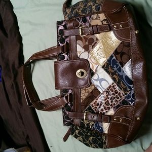 Coach Patchwork Hand/Arm Bag