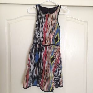 Mini patterned dress