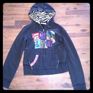 🎉 HOST PICK! Hurley Multi-print hooded sweatshirt