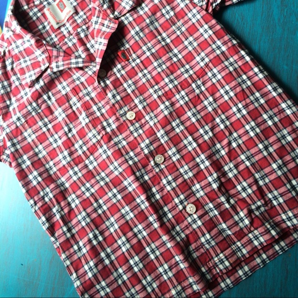 Plaid Button Up Pocket Medium - Picture 3 of 4
