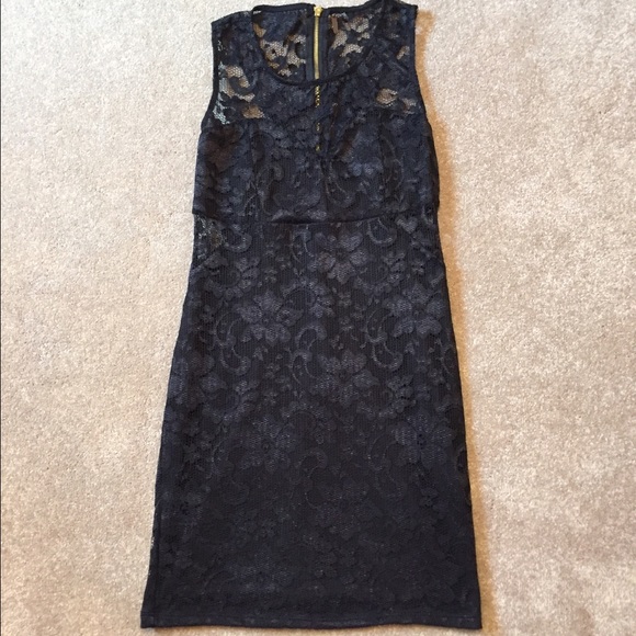 NWOT Super cute black dress!