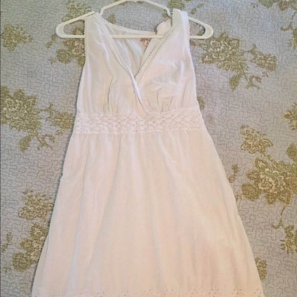 White sun dress