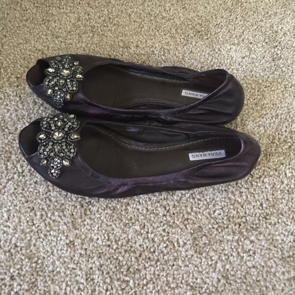 Peep toe flats - Picture 2 of 3