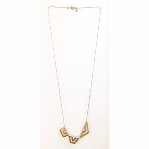 Madewell Gold Geometric Necklace