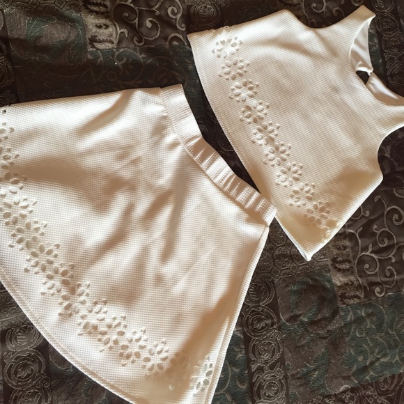 Girls summer dress set (skirt and top).
