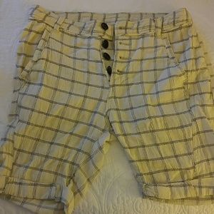 Free people linen shorts