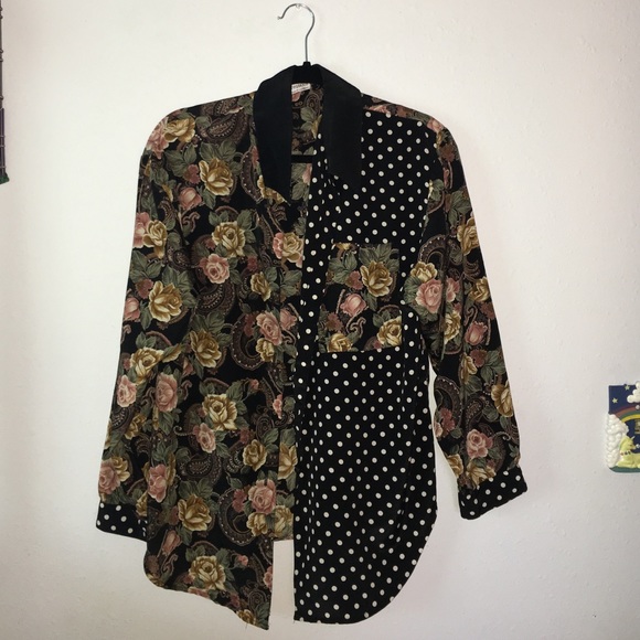 Vintage 2 toned button down