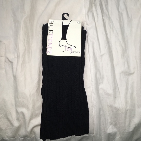 Black Leg Warmers NWT
