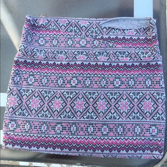 Tribal pencil skirt