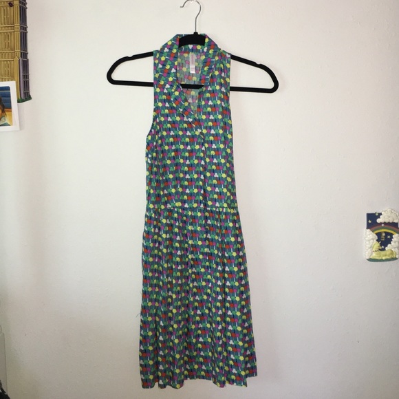 Sleeveless Collard Dress