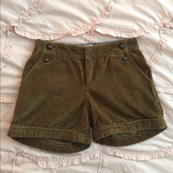 Daughters of the Liberation corduroy shorts.