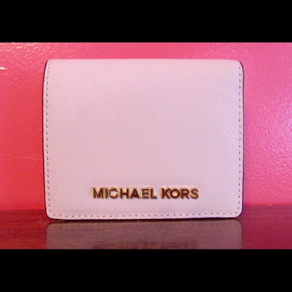 Michael Kors Leather Card Case Wallet