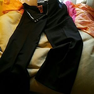 Tory Burch black wool slacks