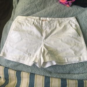 White shorts