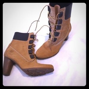 Timberland heeled boots