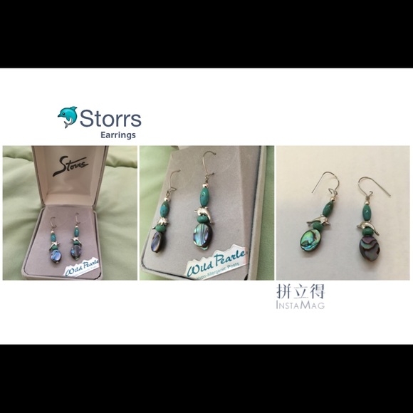 Beautiful Torrs earrings. Hypo-allergenic!🐬