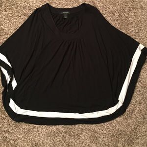 White House Black Market Cape Shirt