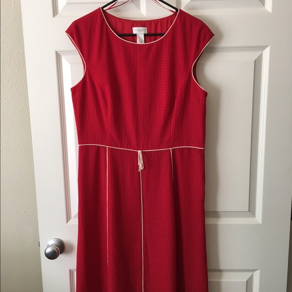 Red Liz Claiborne dress