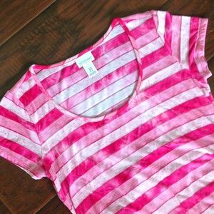 Maternity tie dye tee