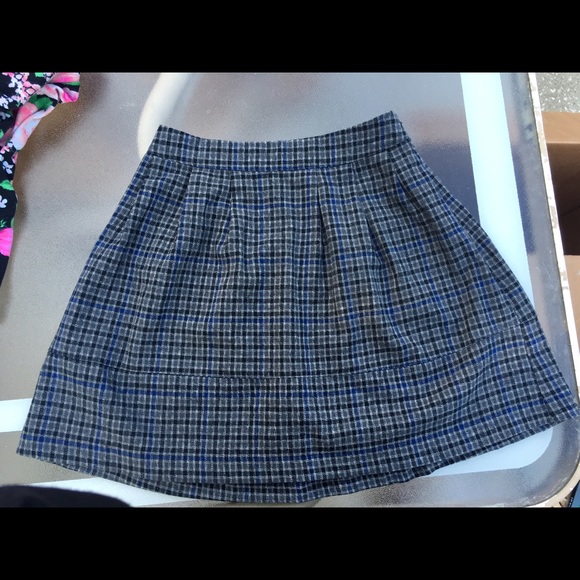 Plaid skirt