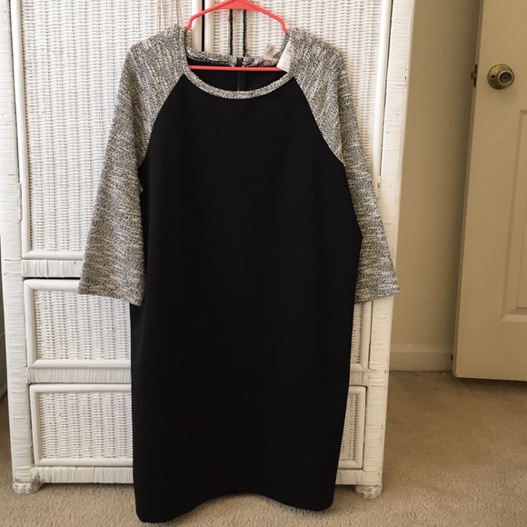 Loft black dress