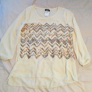 White Colored Blouse