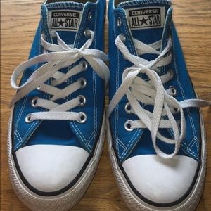 Blue converse