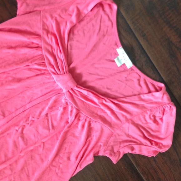 XXI coral flowy tee