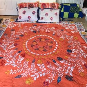 Anthropologie Zocalo Queen Bed Set (retired)